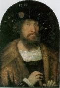 Michel Sittow Christian II, oil painting on canvas
